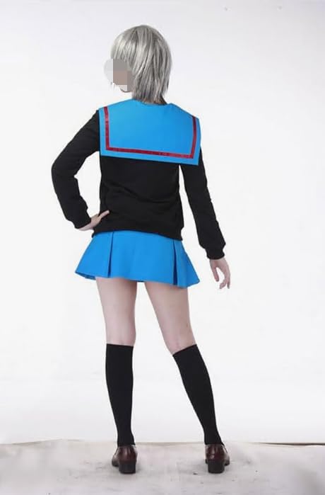 Amazon.co.jp: 涼宮ハルヒの憂鬱 長門 有希 コスプレ 衣装 仮装